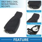 Keyless Entry Remote Key Shell Case for Mercedes-Benz C Class (2001-2007)