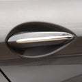 4X Stainless Steel Door Handle Trims for BMW 5 Series 528 F10 F11 F18 (2010-2017)