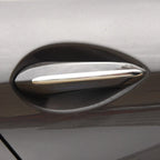 4X Stainless Steel Door Handle Trims for BMW 5 Series 528 F10 F11 F18 (2010-2017)