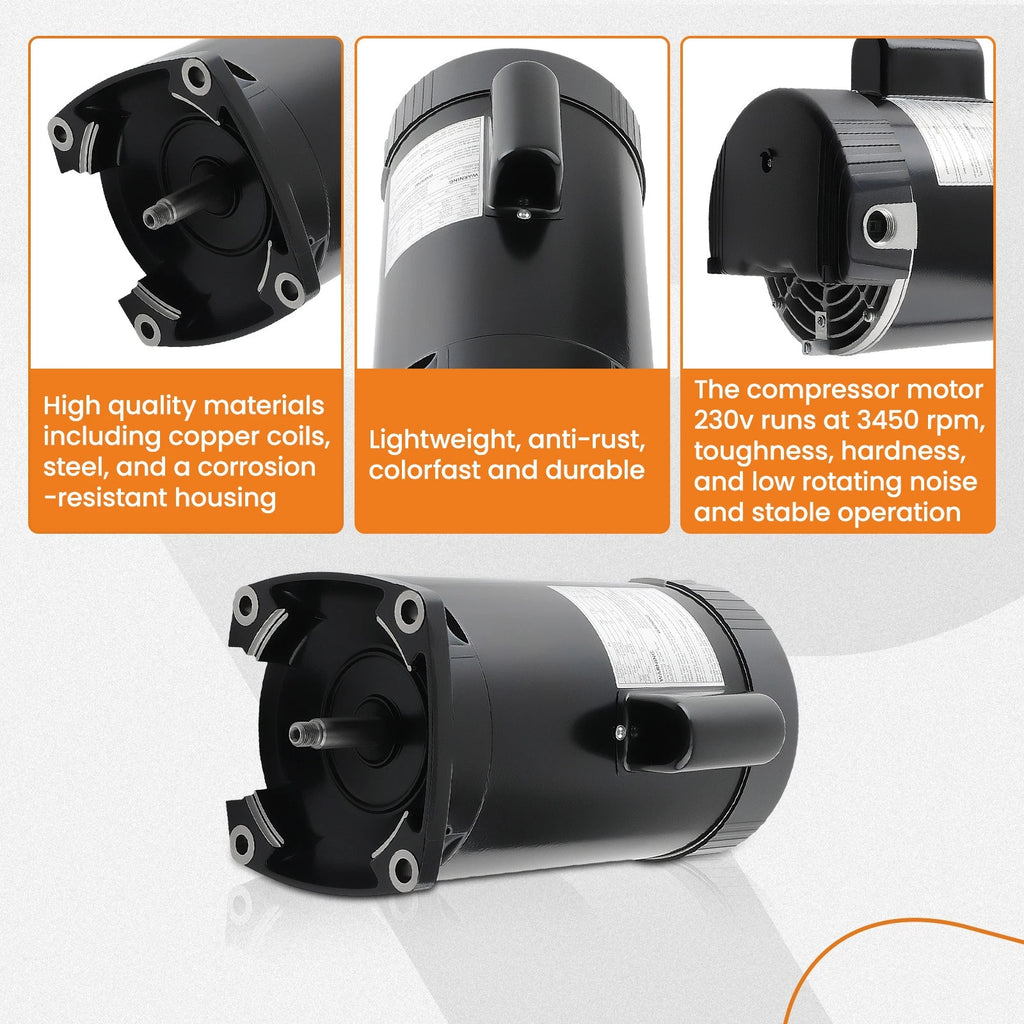 B2854 B2854V1 1.5HP Square Flange Pool Pump for Challenger Pool Pump