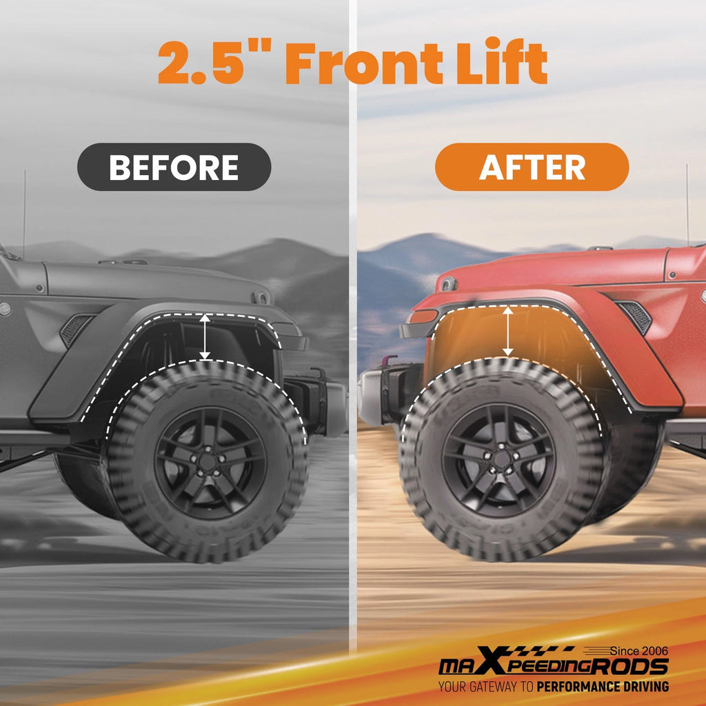 2X 2.5" Leveling Lift Kit for Ford F-150 (2004–2017, 2024)