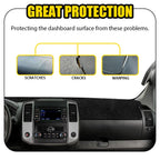 Dashboard Sun Shade Pad Cover for Nissan Frontier