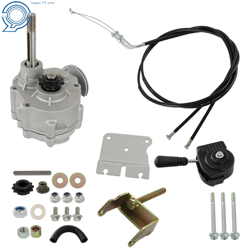 Forward Reverse Gear Box for Go Kart (2HP - 7HP Engine)