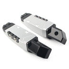 Silver Rear Passenger Foot Pegs for Honda CBR600RR CBR600 F4 F4i (2003-2012)