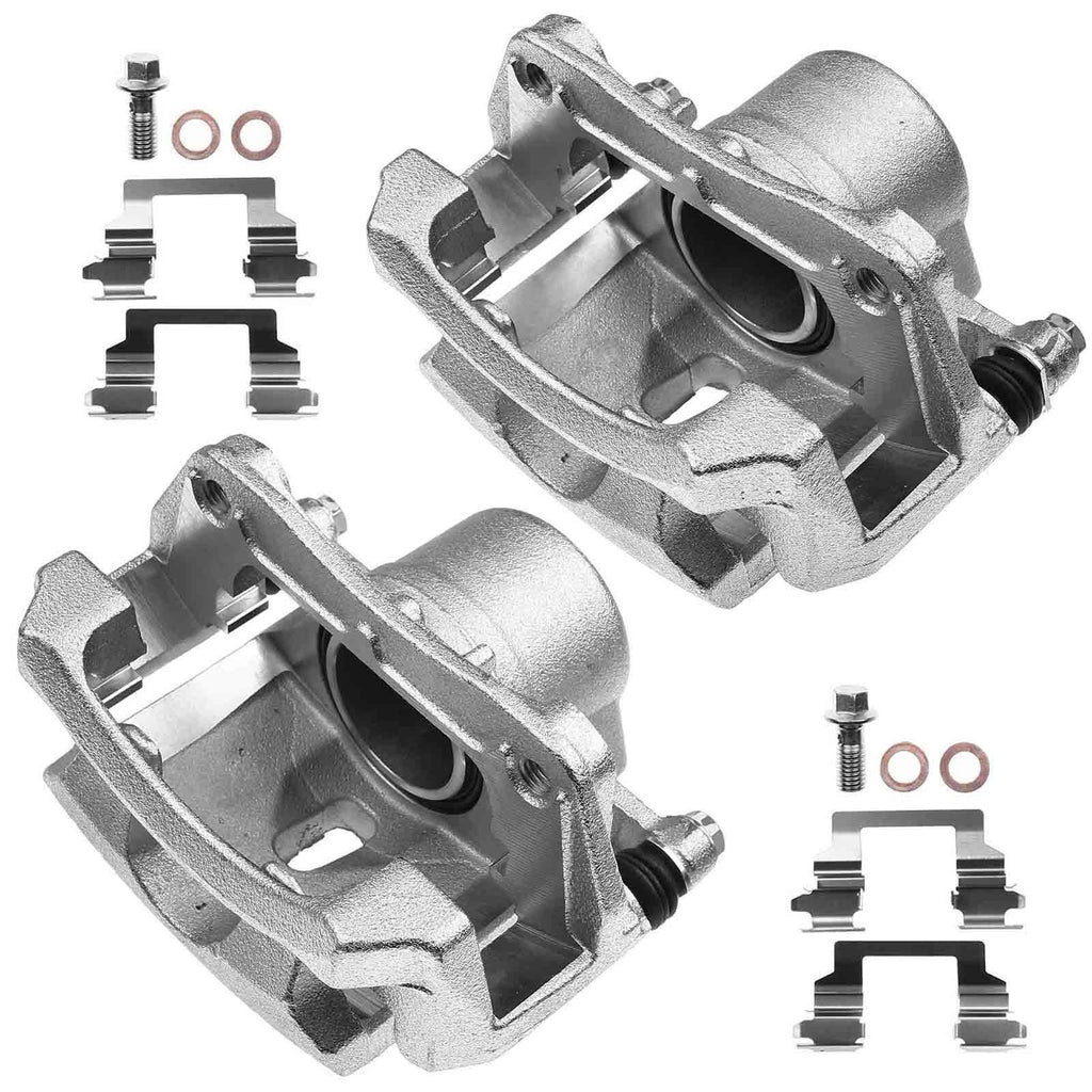 Pair Front Brake Calipers for Chevy Malibu (2004–2008) HHR G6
