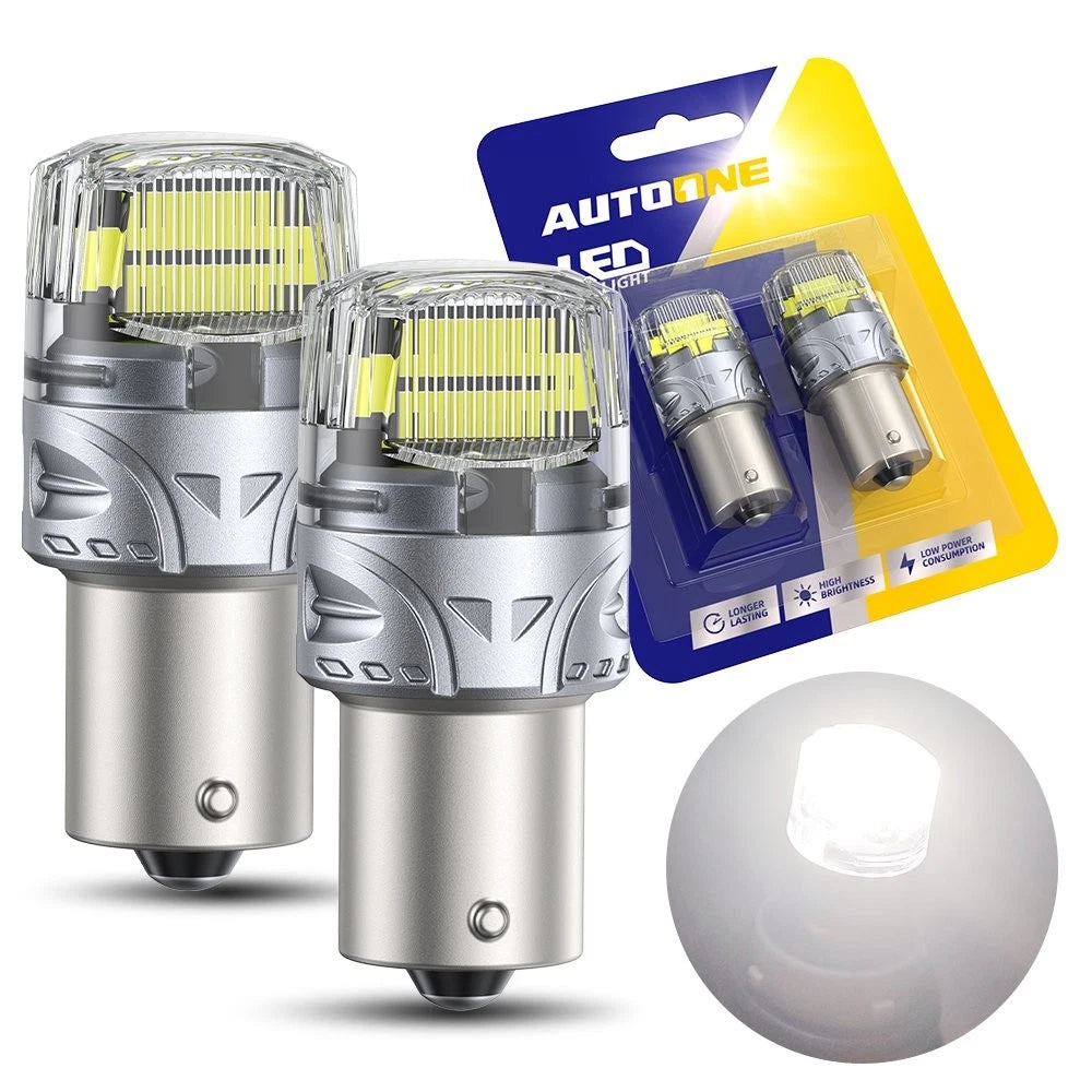 2X 1156 BA15S LED Interior Light Bulb for Universal