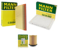 Mann Oil Air Paper Cabin Filter Kit for Mercedes W205 W213 X253 C253 E300 (2015–2023)