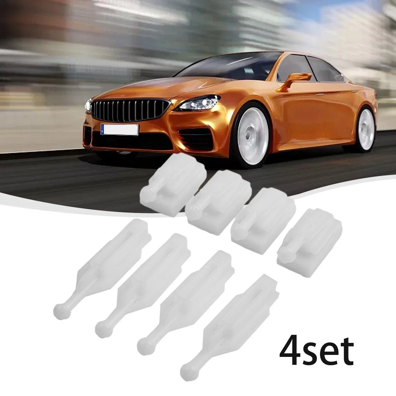 4 x Set Xenon Headlight Reflector Holder-Bracket for BMW E39 (1995���2003)