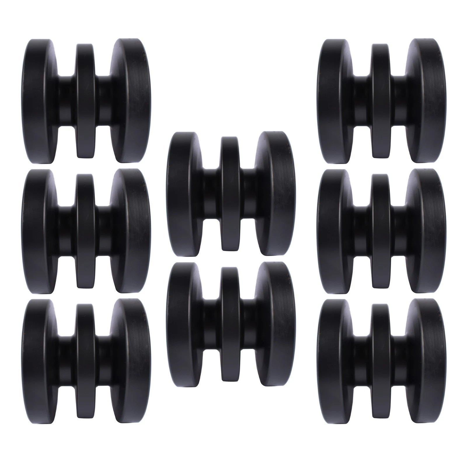 Set of 8 Bottom Rollers for Bobcat Mini Track Loaders (MT50-MT55)