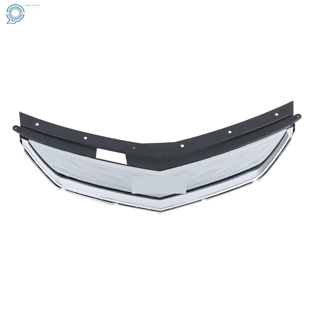 Upper Grille for Chevrolet Volt (2016-2019) Silver Plastic