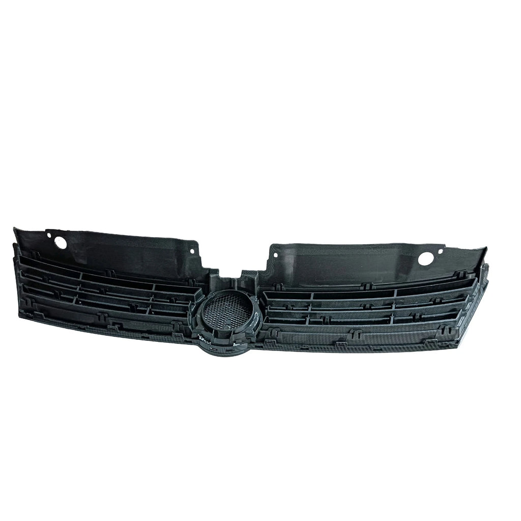 Front Upper Grille for VW Jetta (2011-2014) - Black Carbon Fiber Print