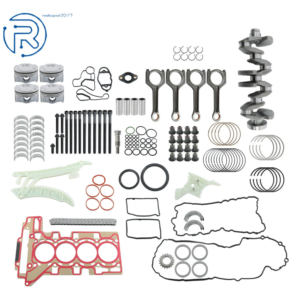 Engine Overhaul Rebuild Kit for BMW (Crankshaft, Conrods, Pistons, Gaskets)