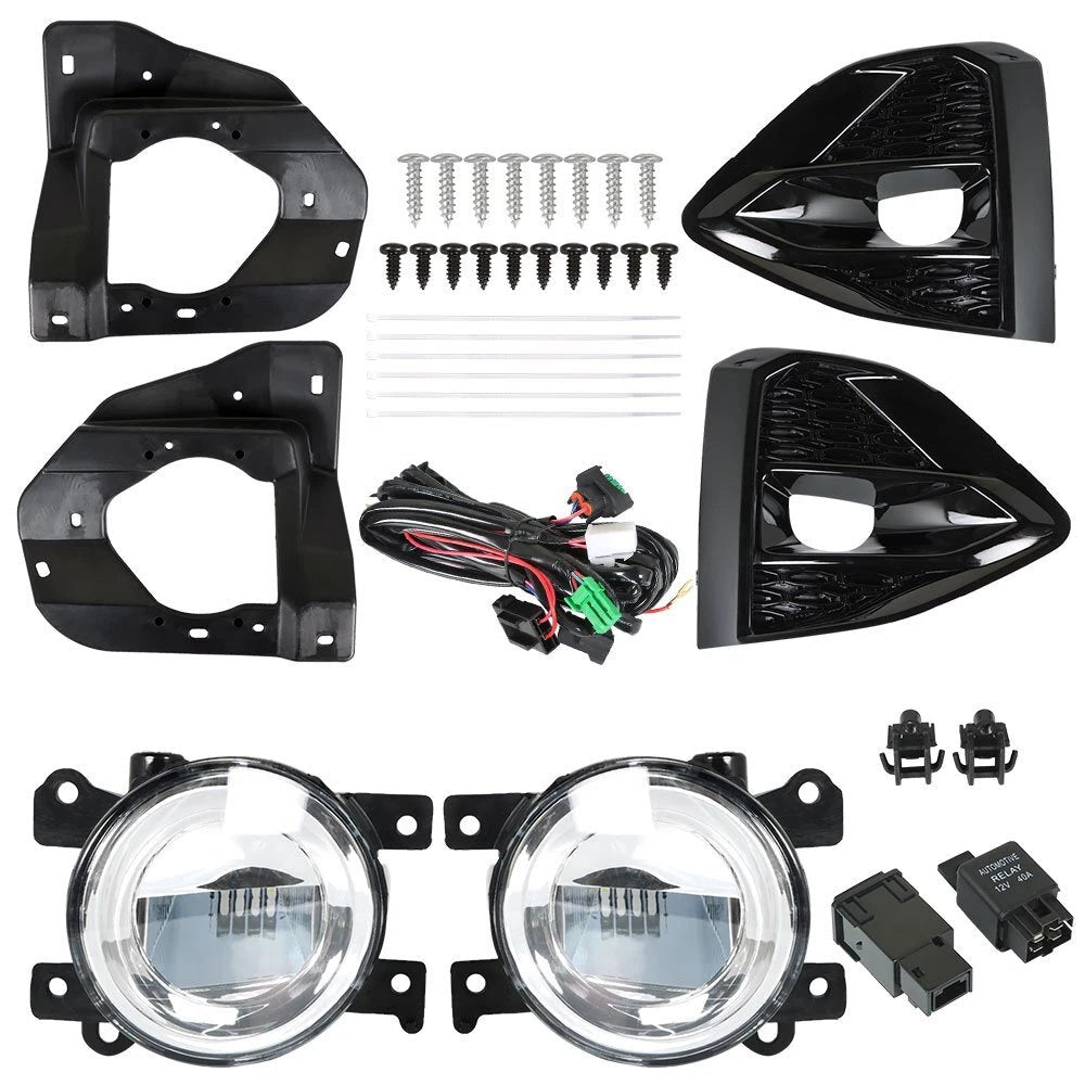 Front Fog Lights for Nissan Maxima (2020-2021) Clear Lens