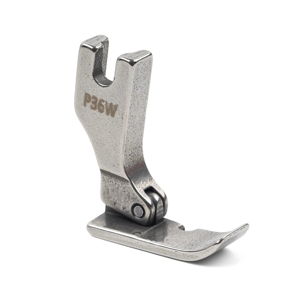 1pc P36W Hinged Wide Right Zipper Foot for Industrial Sewing Machine