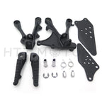 Front Foot Pegs & Bracket for Kawasaki Ninja ZX6R ZX-6RR (2005–2008)