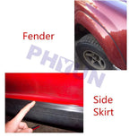5M Slanted T Rubber Seal Strip Weatherstrip for Car Headlight Bumper Insert