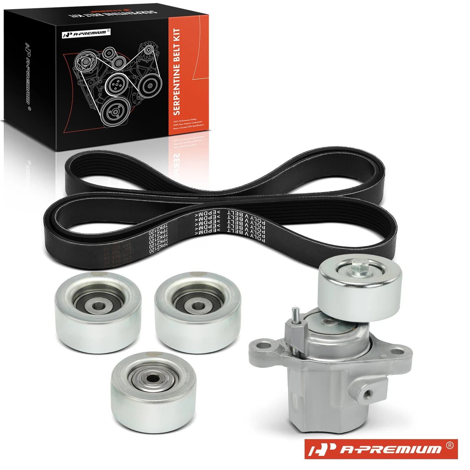 Serpentine Belt Drive Component Kit for Toyota Tacoma (2016-2023)