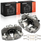 Pair Front Brake Calipers with Bracket for Saab 9-3, 9-5 (1999–2003)