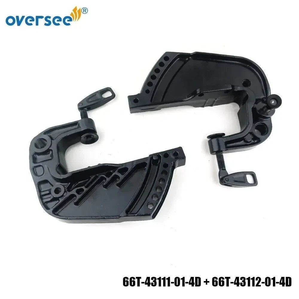 Bracket Clamp Kit for Yamaha F25C 40X (66T-43111-01-4D & 66T-43112)