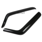 2X Smoke Tint Window Visor for Jeep Wrangler JK 2Dr (2007–2016)
