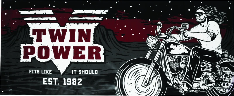 Twin Power Banner for Automotive Use (2 Feet X 6 Feet)