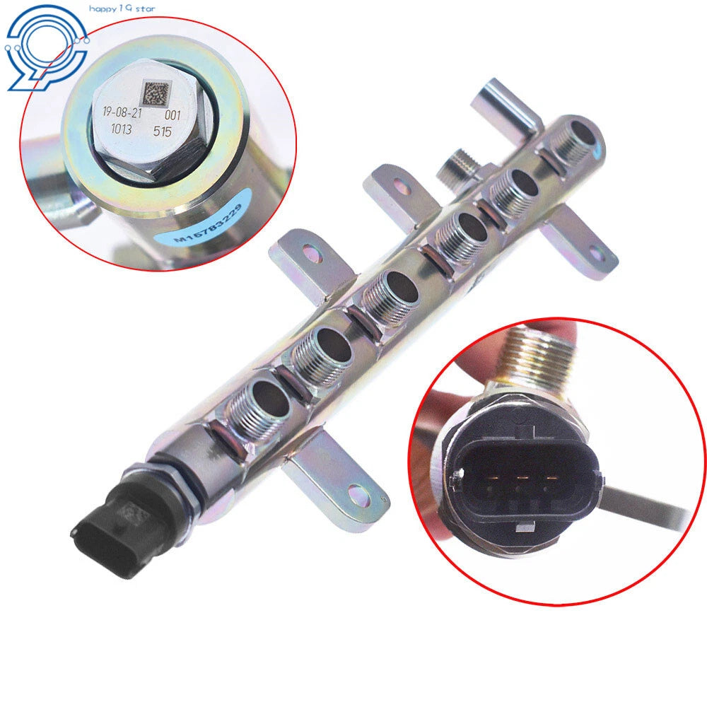 Fuel Rail with Sensor for Dodge Ram 6.7L Cummins Diesel (2007–2012)