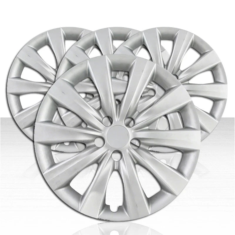 4 16" Wheel Covers Full Hub Caps for 09-18 Toyota Corolla Steel Rim R16 Tire