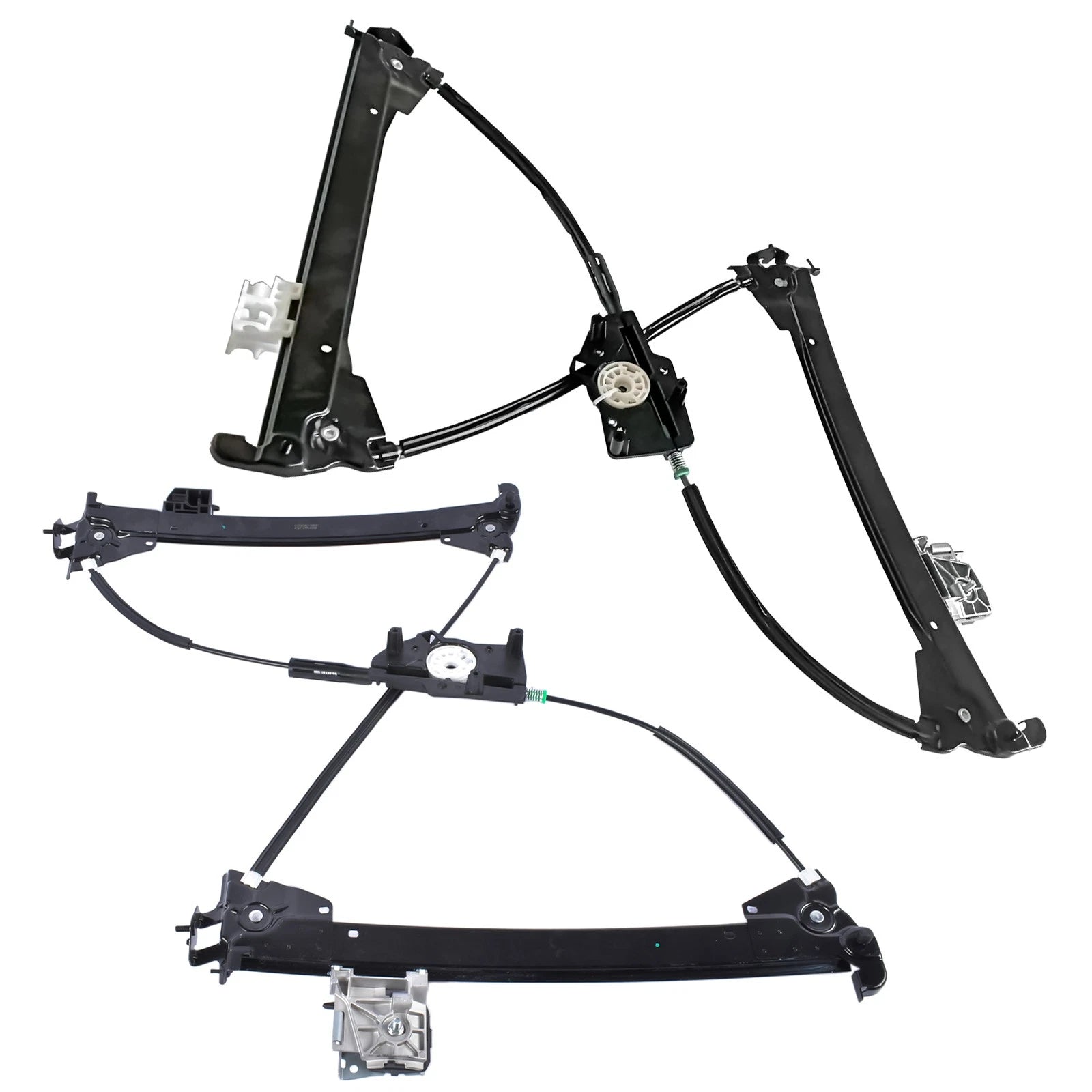 2X Front Power Window Regulator with Motor for Tesla Model S (2012-2020)
