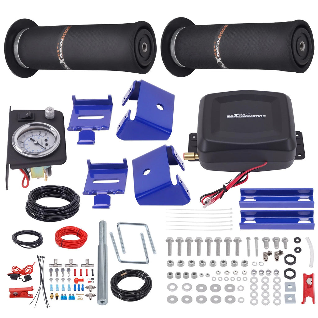 Air Suspension Bags Shock Compressor Kit for Ford F-150 (1975–2003)