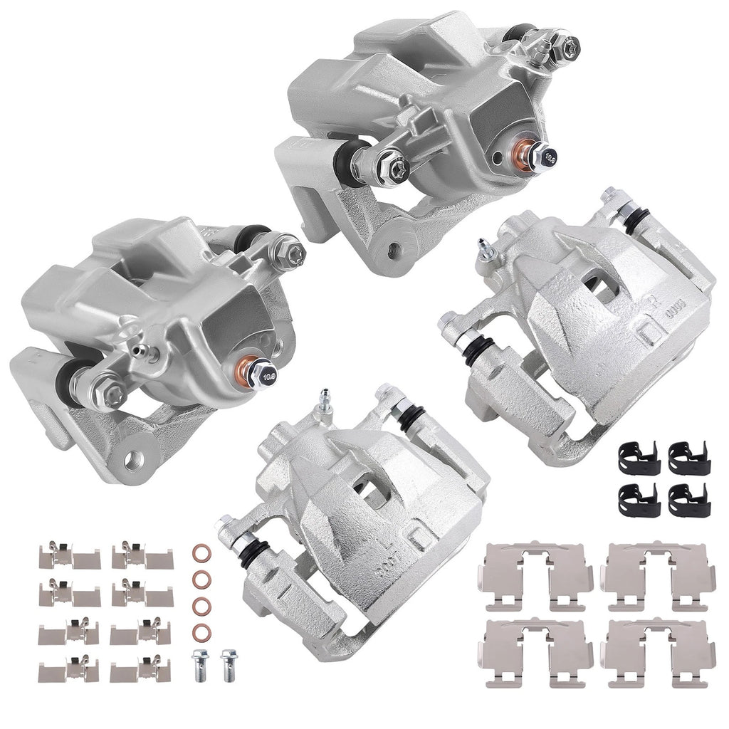 Set of 4 Rear Front Disc Brake Calipers for Toyota Camry Avalon (2007–2011) 19B3128 19B3129