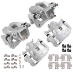 Set of 4 Rear Front Disc Brake Calipers for Toyota Camry Avalon (2007–2011) 19B3128 19B3129