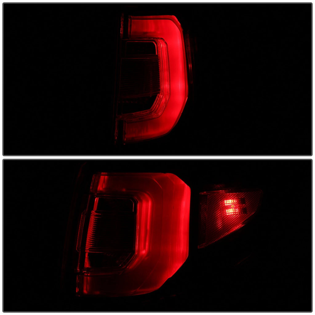 Chrome Red LED Outer Taillight Assembly for Acadia Limited (2013–2017)