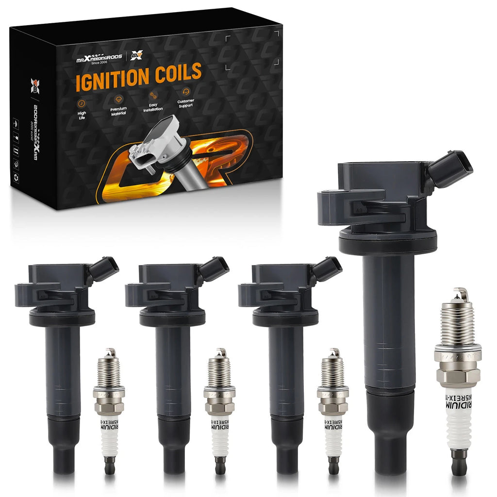 Set of 4 Ignition Spark Plugs for Toyota Celica Corolla Matrix (2000–2005) UF247