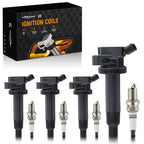 Set of 4 Ignition Spark Plugs for Toyota Celica Corolla Matrix (2000–2005) UF247