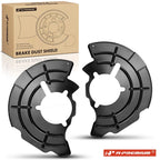 2X Front Disc Brake Dust Shield for Chevy Silverado 1500 (2007–2018)