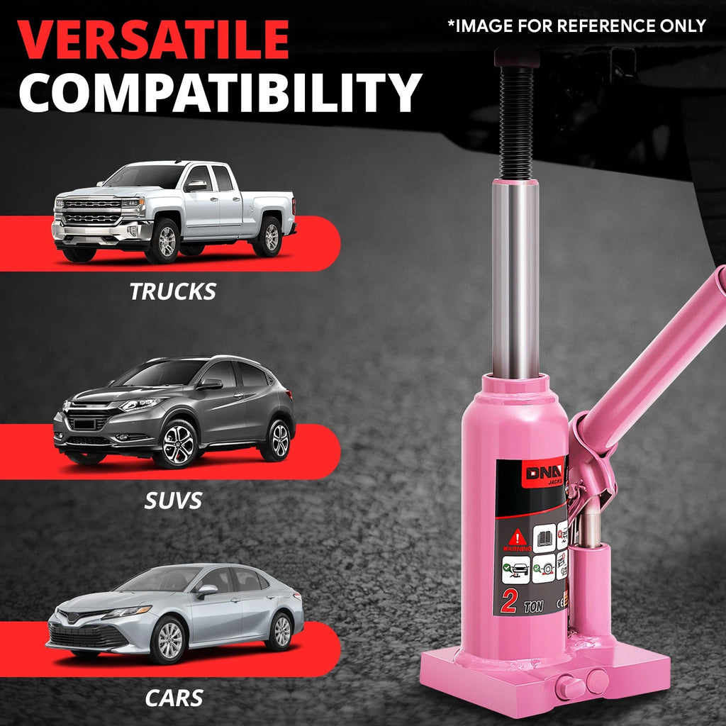 2 Ton Air Hydraulic Bottle Jack for Cars Trucks SUV (6.3"-11.8")