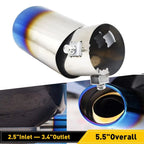 Exhaust Pipe Tip for - Stainless Steel Replacement