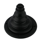 Rigging Hole Cover for Boat Marine 120mm (4.72") - Black Motor Boot