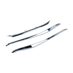 3PCS Grille Trim Set for Toyota Venza (2021–2024) 5312348070 5312448080 5312148210