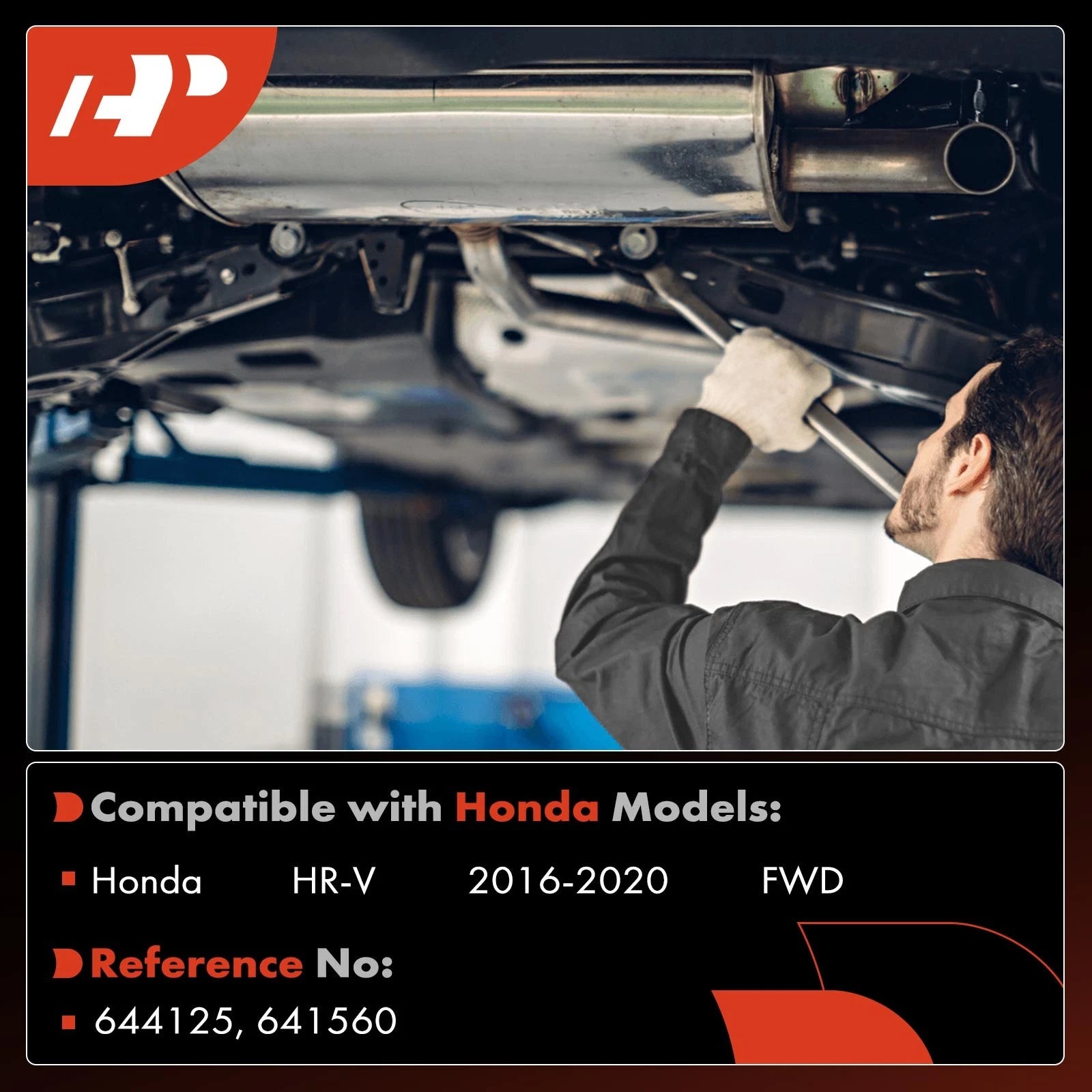 2X Catalytic Converter for Honda HR-V (2016-2020)