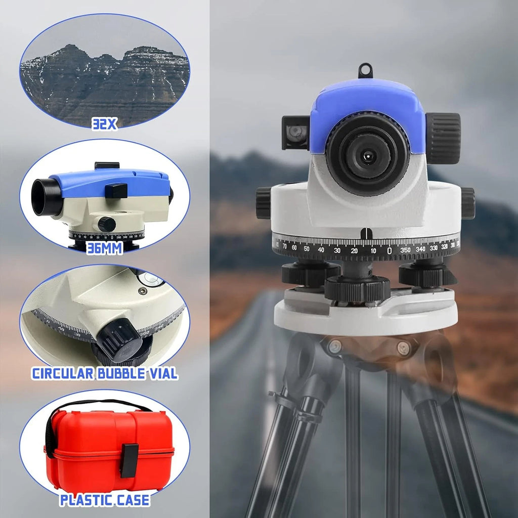 32X Automatic Optical Level Measure Meter Machine with Compensator