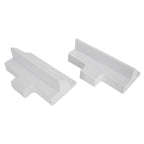 Solar Panel Corner Brackets for Caravan RV Boat (Black/White)