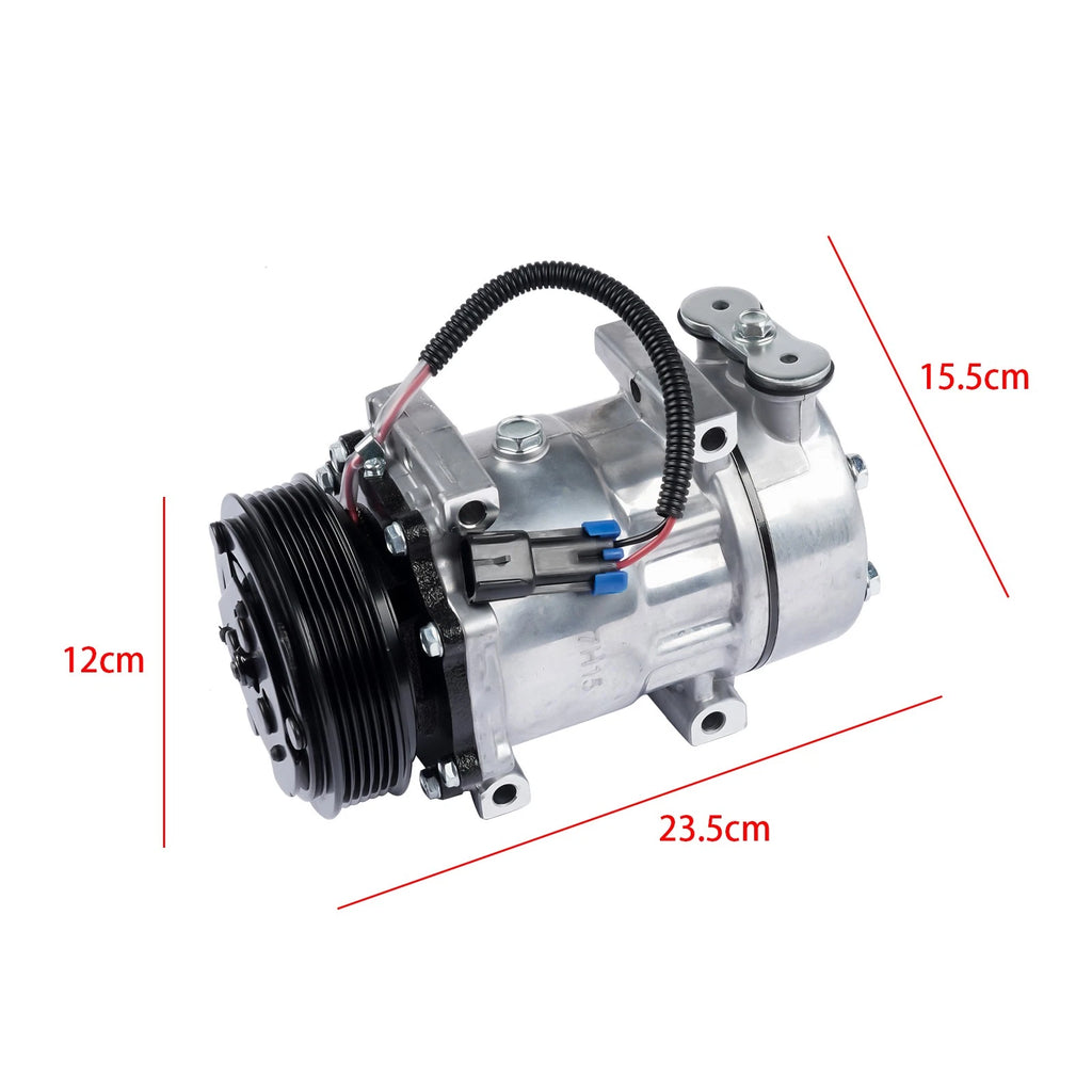 AC Compressor for Peterbilt Kenworth Trucks (YYYY–YYYY)