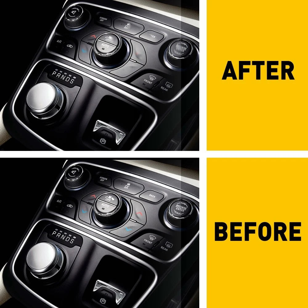A/C Climate Control Button Dash Repair Decals for Chrysler