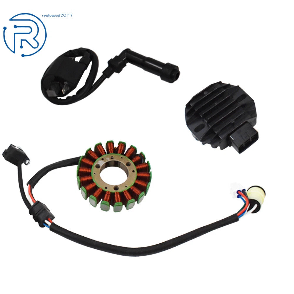 Stator, Regulator Rectifier & Ignition Coil for Yamaha Raptor 660R (2001-2005)