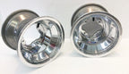 DWT Polished A5 Rolled Lip ATV Rear Wheels Rims 8" 8x8 4/85 for Honda TRX90 (2001–2023)