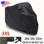 3XL Waterproof Motorcycle Cover for Harley-Davidson Ducati Dyna Diavel