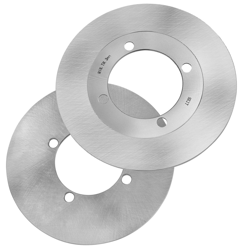 2X Front Brake Disc Rotor for Suzuki Eiger 400 500 (2002–2007, 2018)