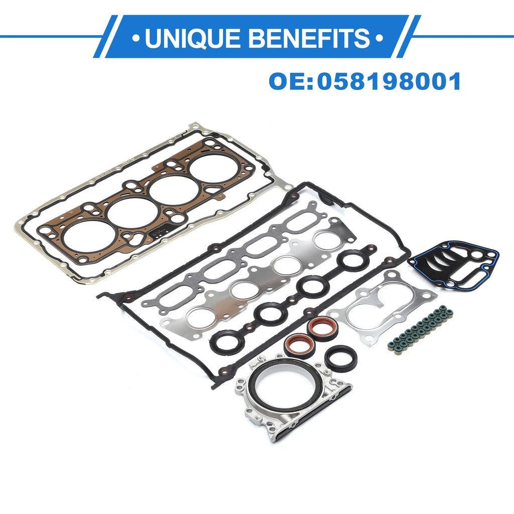 Cylinder Head Gasket Kit No. 058198001 for Audi CJT (1)
