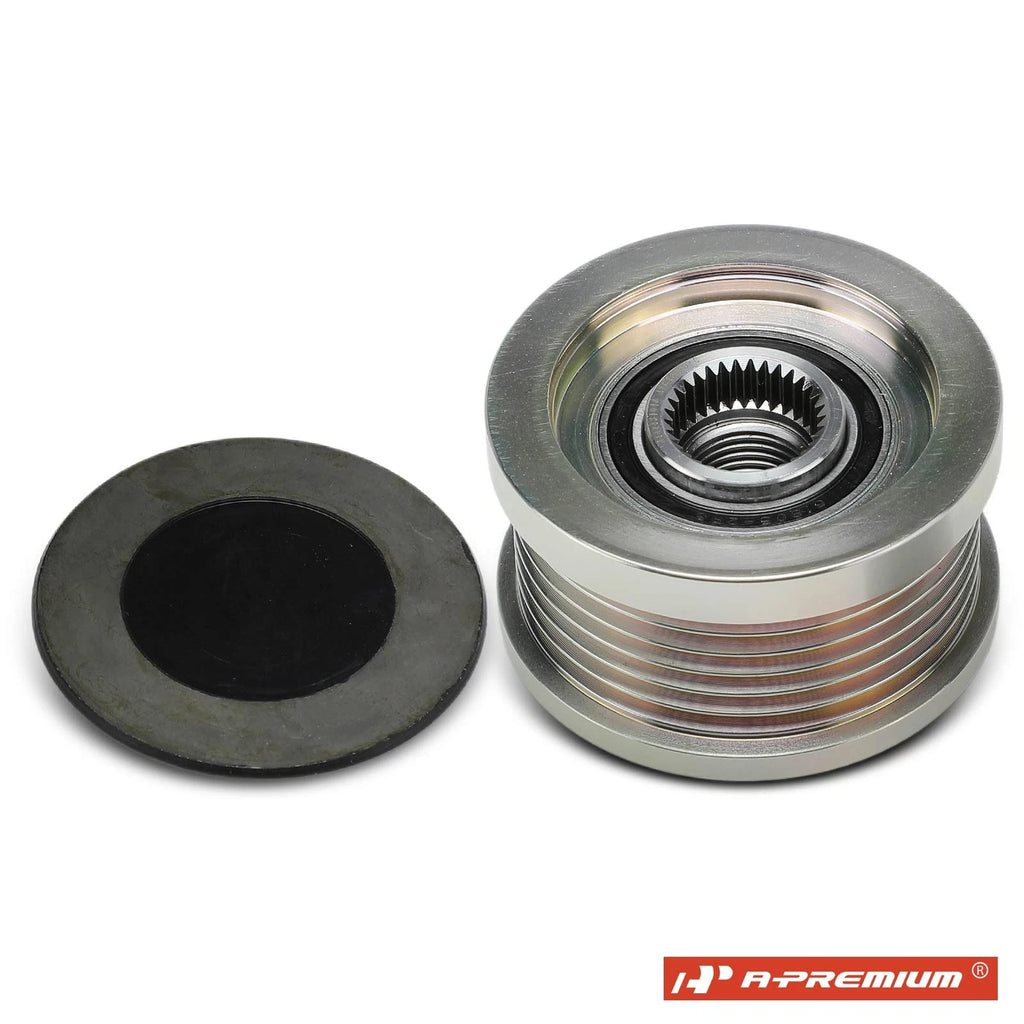 Alternator Clutch Pulley for Ford Edge (2012–2014) 2.0L 6 Grooves CCW